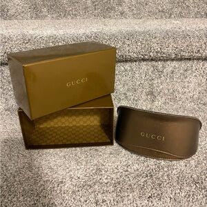 Gucci Brown Sunglasses Case